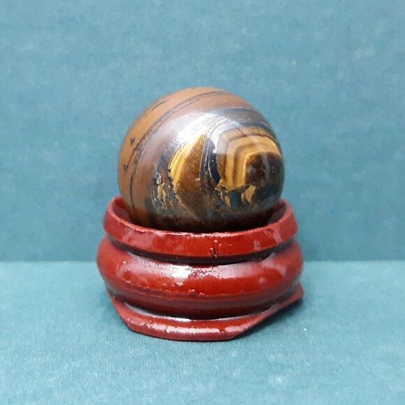 Crystal Energy Set 5 Small Healing Stone Spheres for Chakra & Meditation - Picture 11 of 13